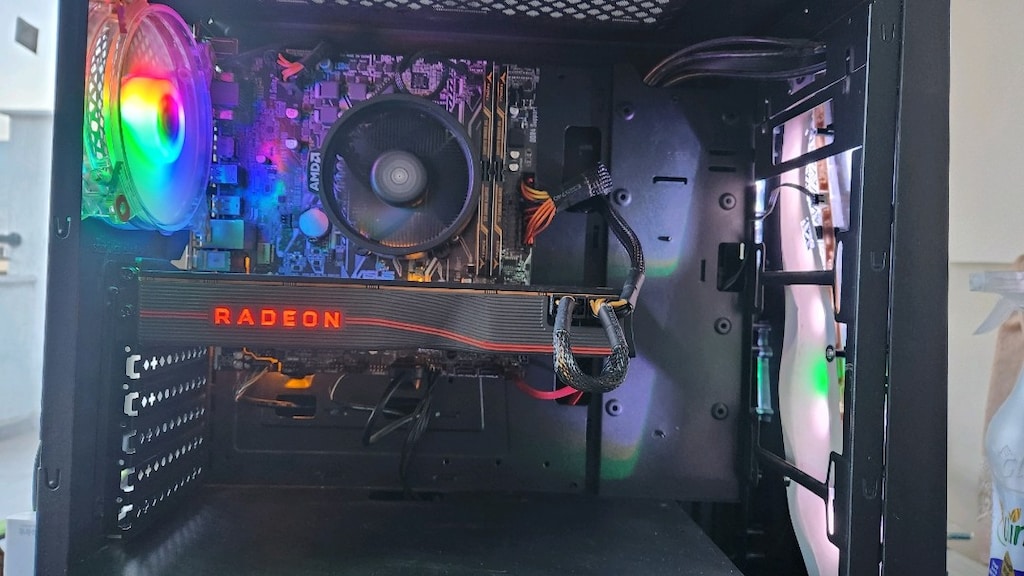 RYZEN 3500X CPU 16GB RAM 8GB RX5700XT 600W POWER SSD* HDD - 4