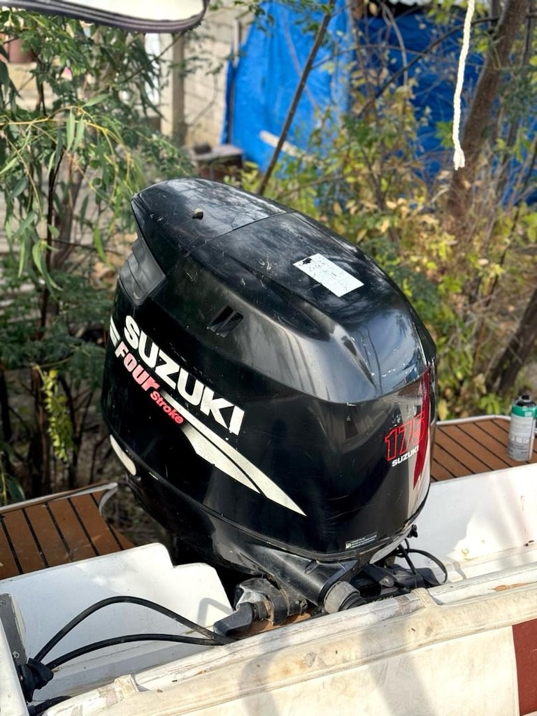 SUZUKİ 175HP EXTRA LONG UZUN ŞAFT HİDROLİK GÖMME KOL KROM PERVANE FULL - 3