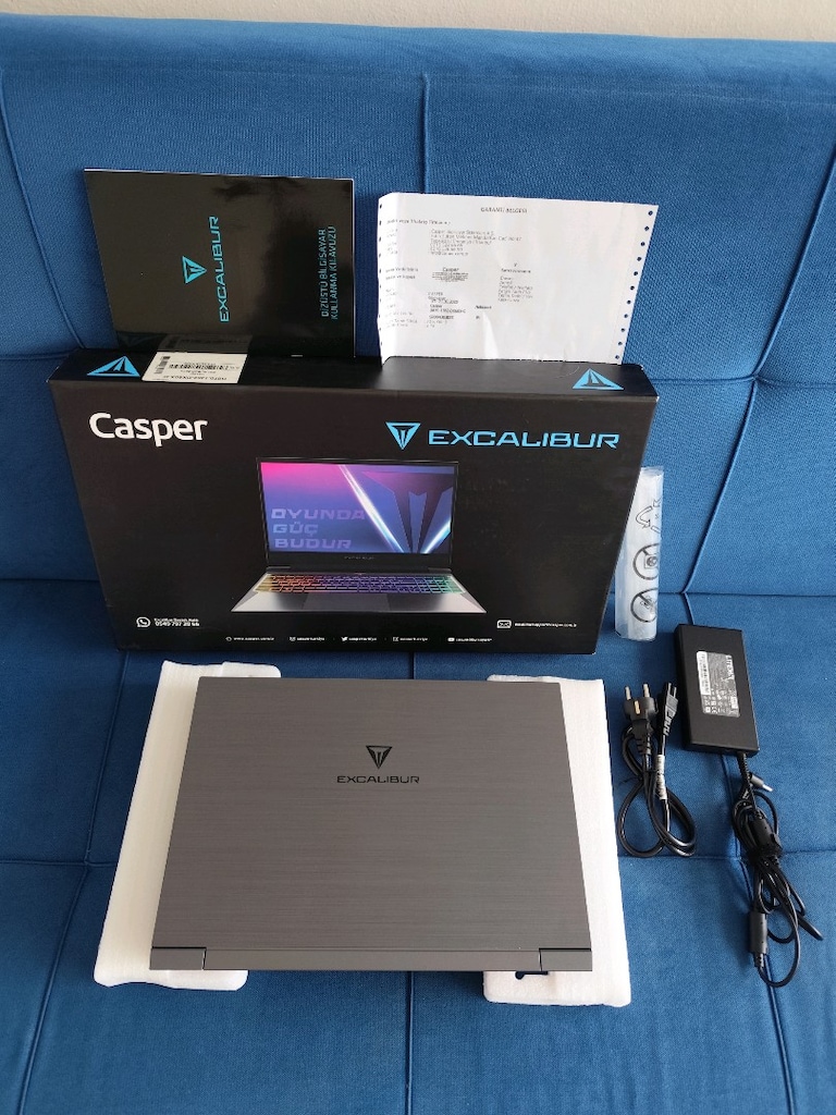 RTX 5060 + 32 GB + 2 TB SSD + İ7 13620H EXCALİBUR GAMİNG LAPTOP - 6