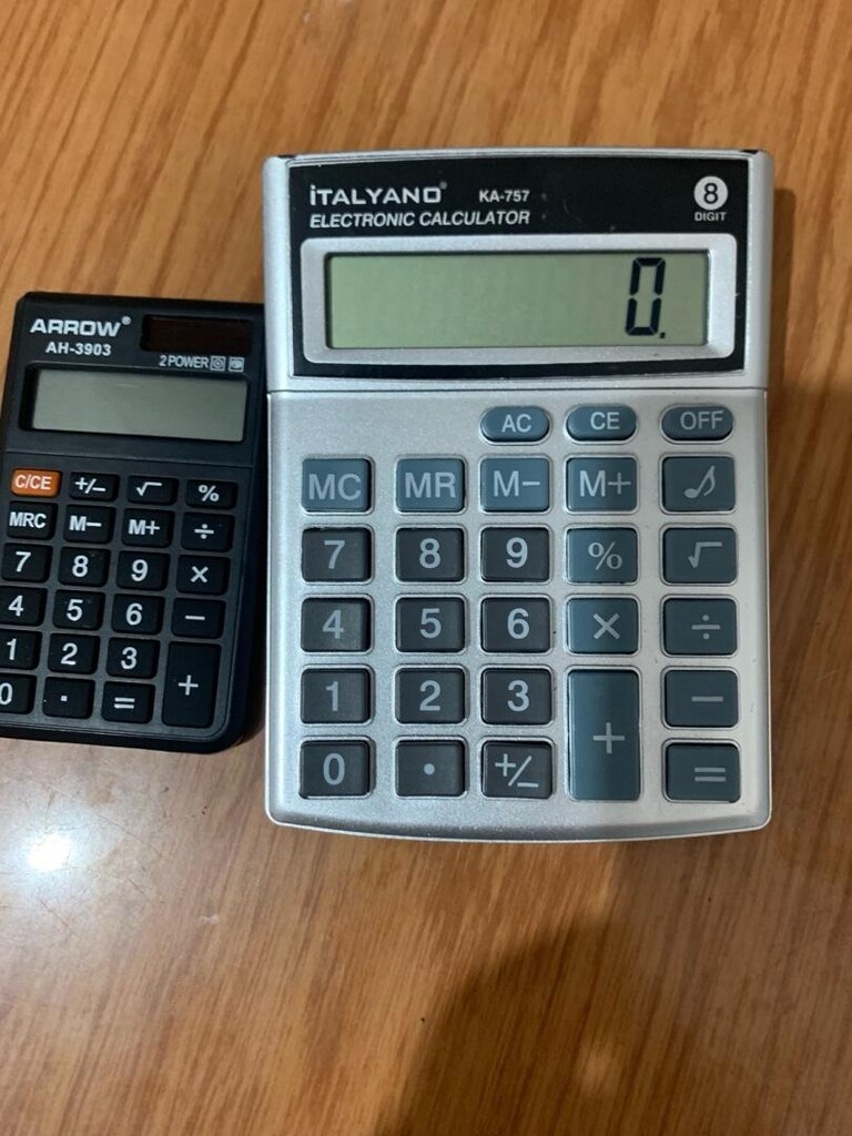 temiz kullanılmış hesap makinesi - 3