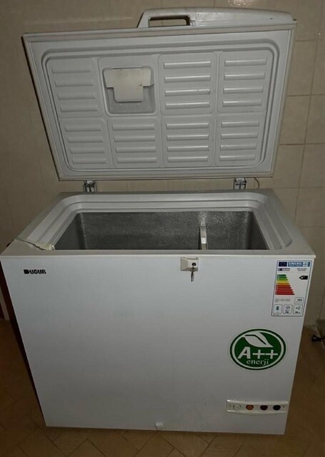 uğur derin dondurucu sandık 186 litre