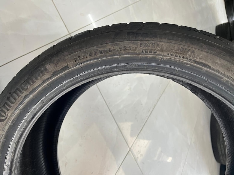 225/40 R18 XL CONTINENTAL | 1. SINIF TEMİZ 2 ADET YAZLIK - 6