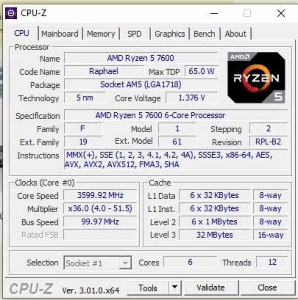 RTX 4060Ti 8 GB/ Ryzen 5 7600/ 32 GB DDR5 6000 Mhz Gaming PC - 14