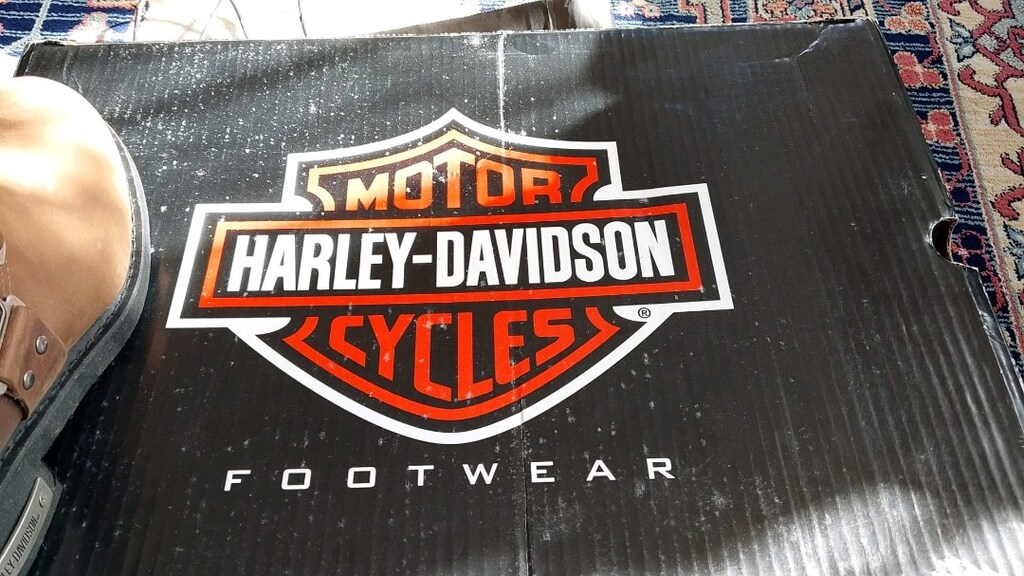 Harley-Davidson Laconia Hi (646) model taba nubuk deri 41 numara - 6