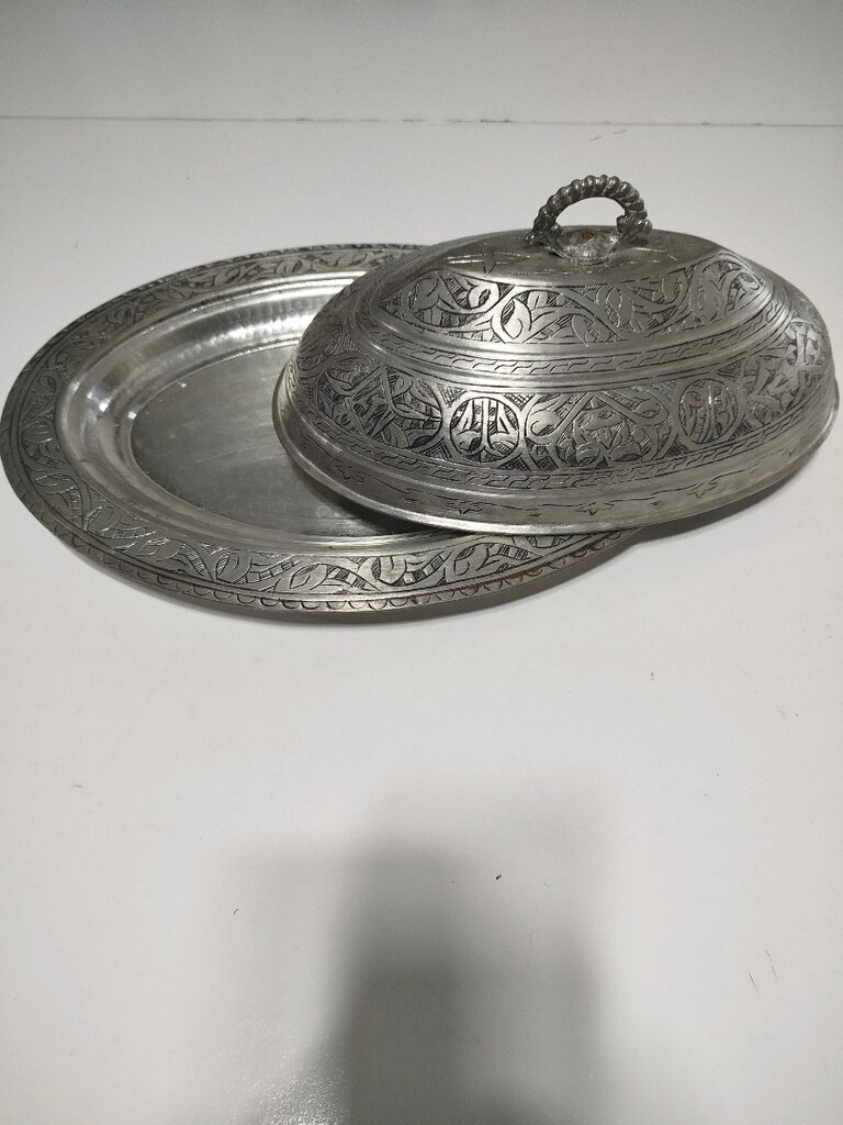 Bakır sunumluk tabağı - 2
