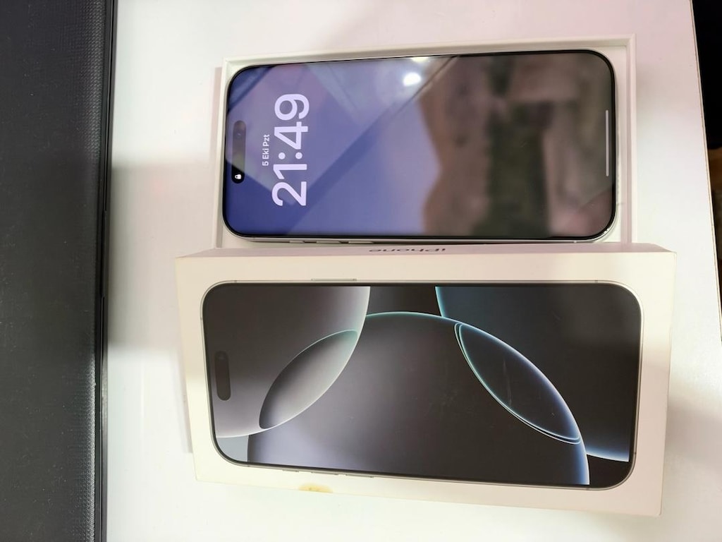 iphone 16 pro max 256 gb Beyaz tek fiyat - 5