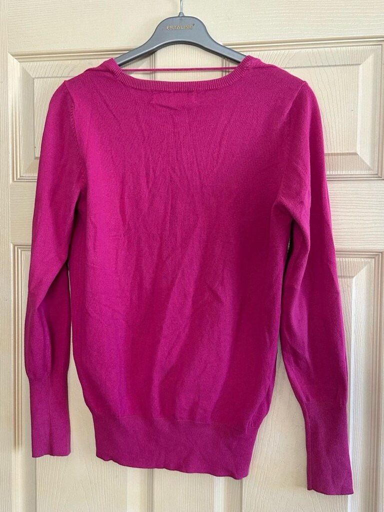 Zara Fuşya pembe hırka - 3
