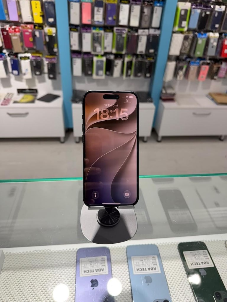 İPHONE 15 128GB SİYAH KUTULU PİL 87 NOKTA HATASIZ TAMİRSİZ - 4