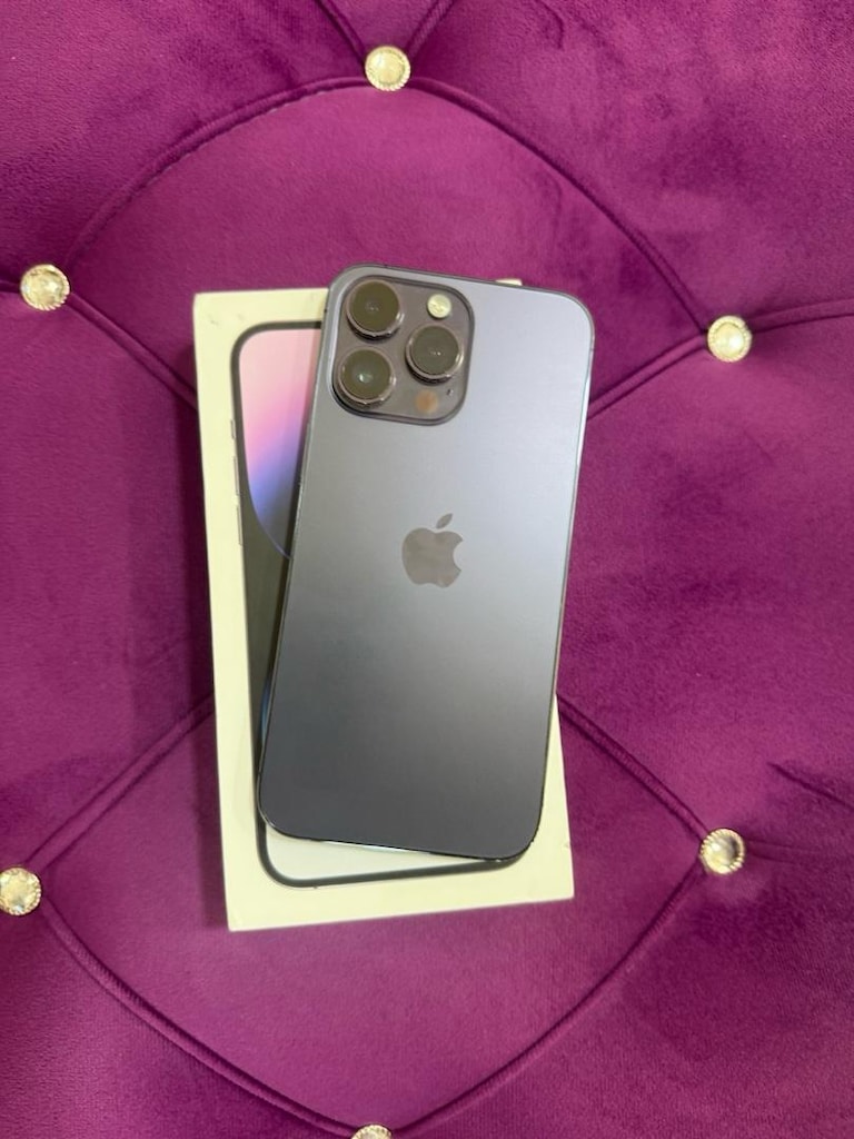 İPHONE 14 PRO MAX 256 GB DERİN MOR PİL 92 HATASIZ DEĞİŞENSİZ ORJİNAL - 5