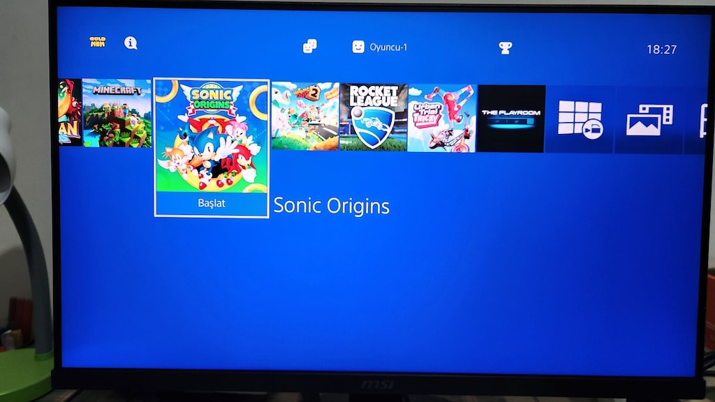 PS4 Pro 1 TB 4K, FC 27 Dahil 17 Oyunlu, Çift Orijinal Kollu, Tertemiz - 17
