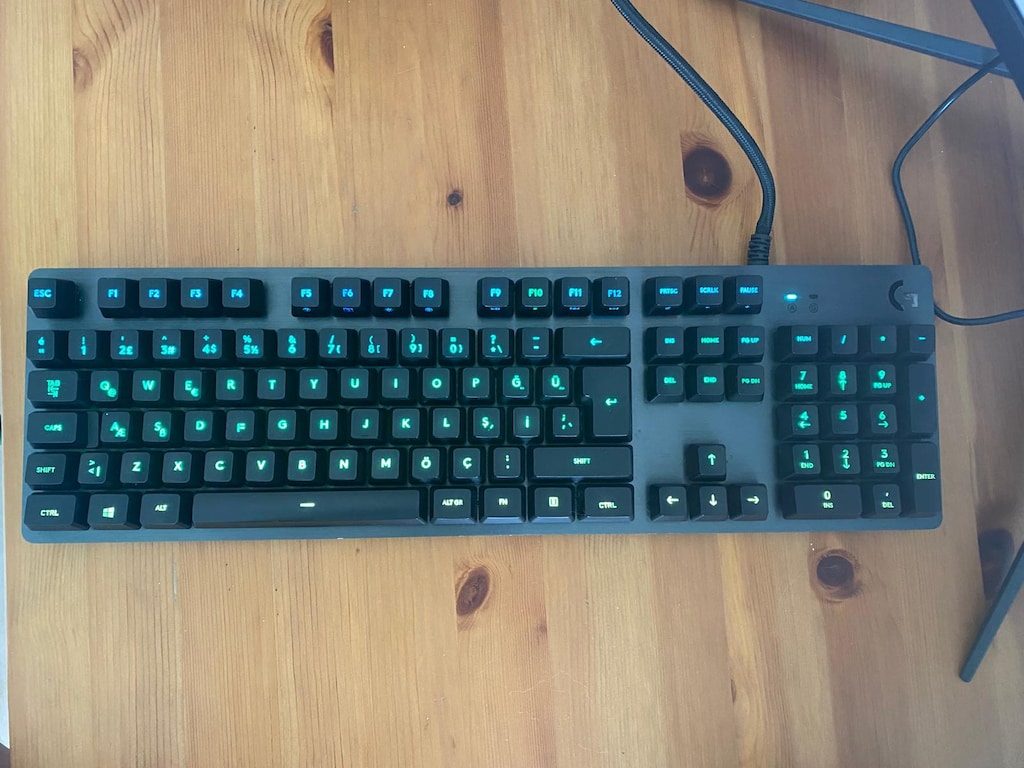 LOGİTECH G513 CARBON RGB KABLOLU MEKANİK KLAVYE - 3