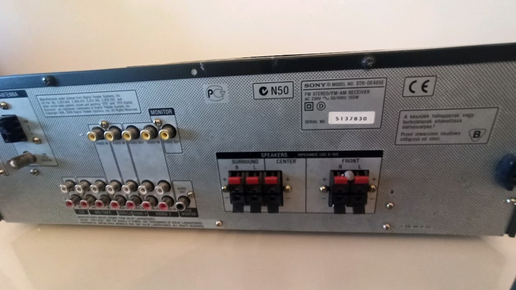 SONY STR-DE485E RADYOLU AMFİ - 5