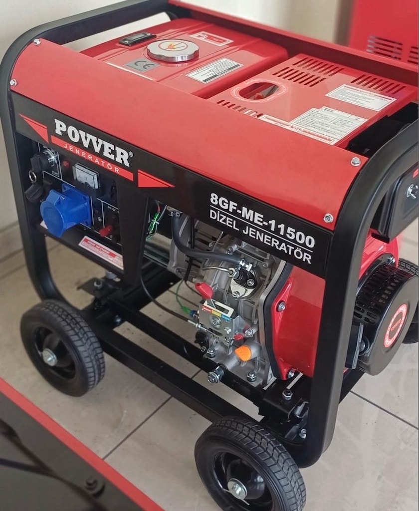 power 11500 lük dizel jeneratör garantili - 8
