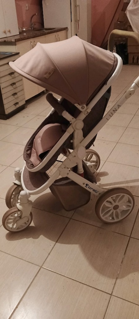 lorelli luna bebek arabası travel sistem - 6