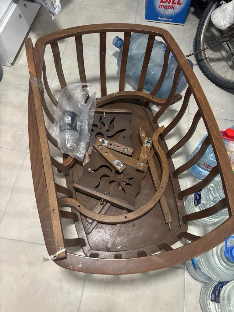 ahşap beşik - 2