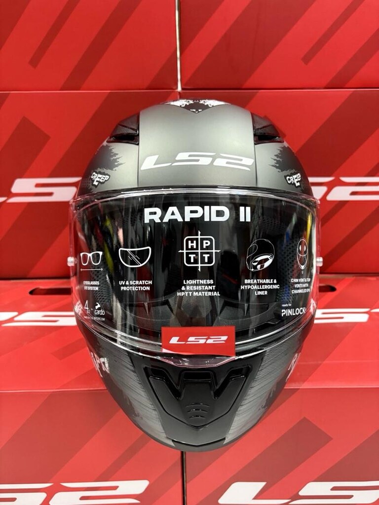 ls2 siyah kask - 2