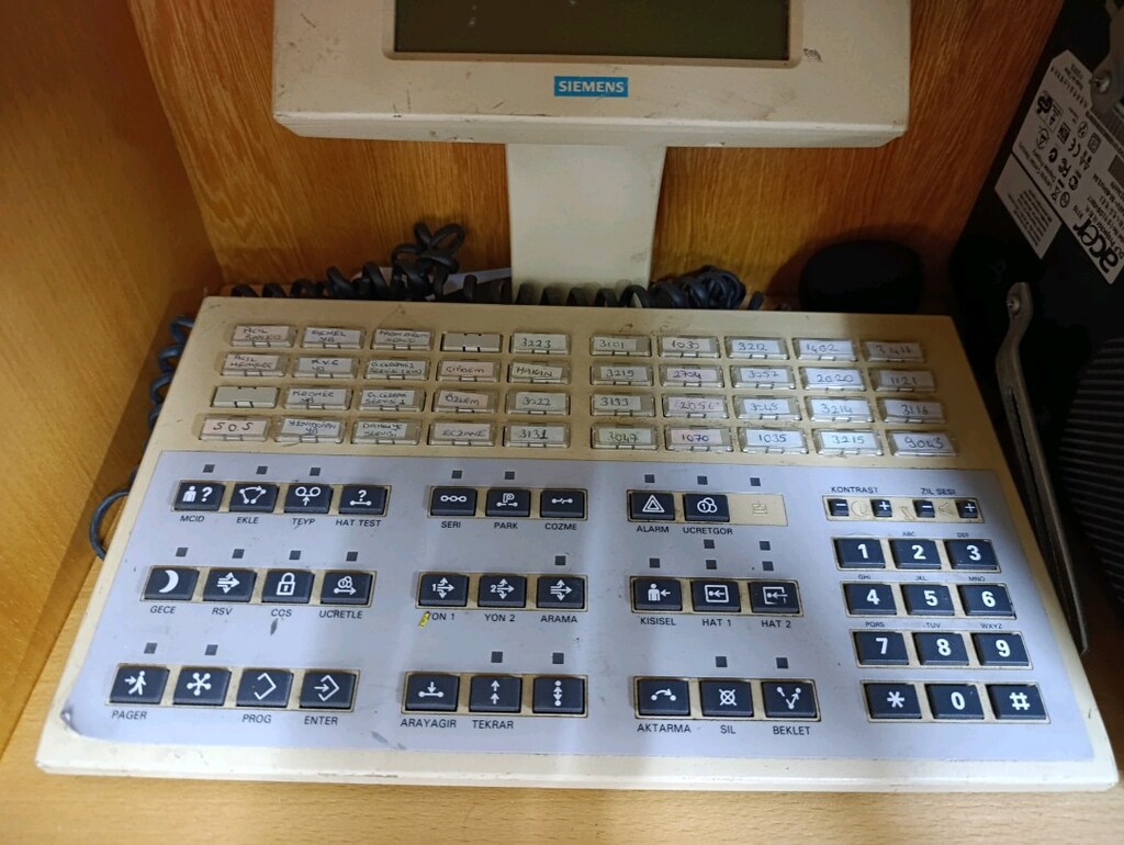 Siemens Santral Operatör Konsolu - 2