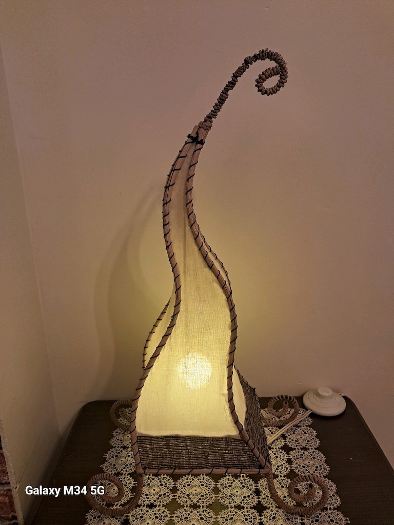 El yapımı otantik lamba - 2