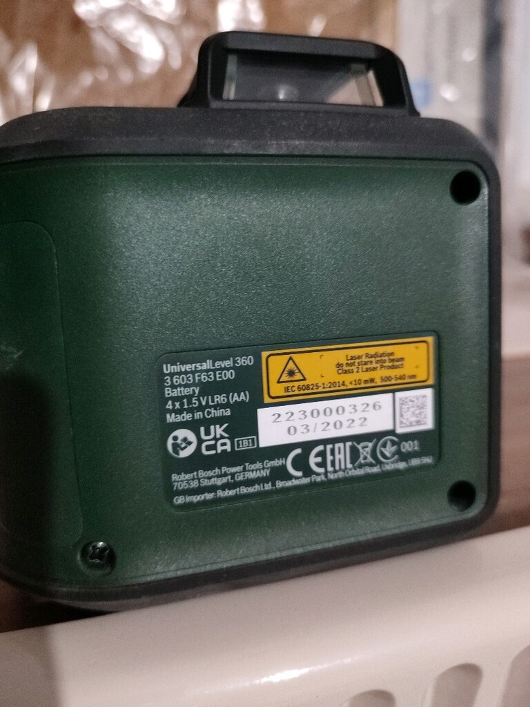 Bosch lazer hizalama - 3