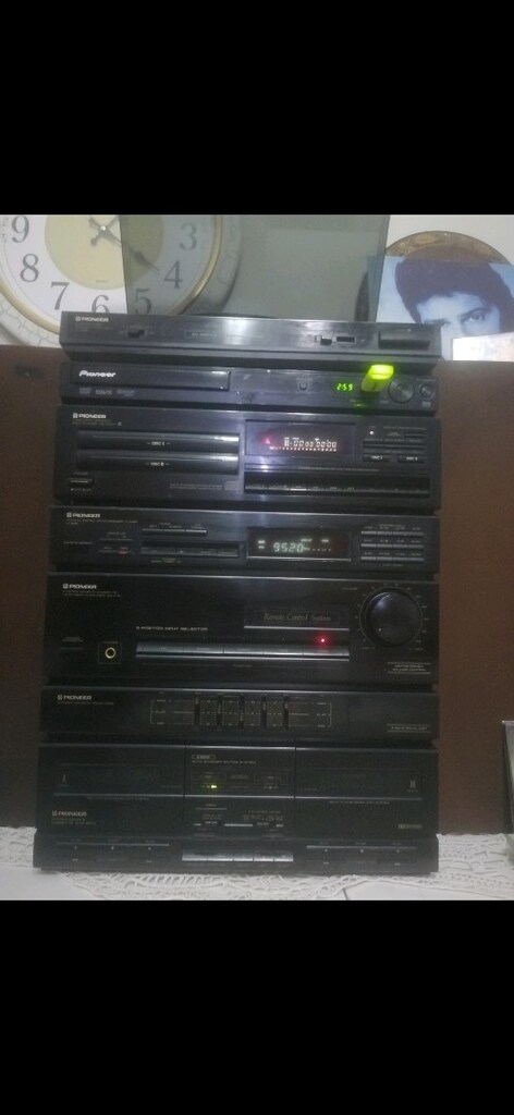 PİONEER MÜZİK SETİ STEREO FULL USBLİ DVDLİ AUXLU KUMANDALİ FMLİ CDLİ - 8