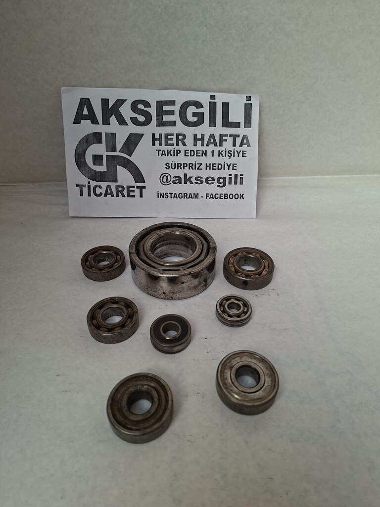 Bilyalı Teker 8 Tanesi Tek Fiyat Rulman İLN:47 - 3