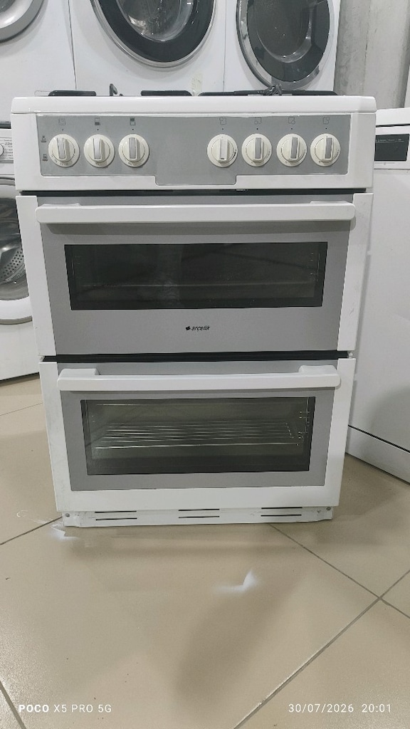 2 katlı turbolu fırınlı ocak Arçelik sıfır ayarında - 3
