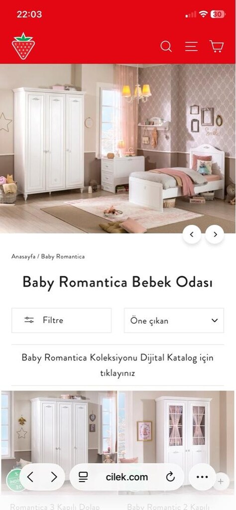 Çilek buyuyen karyola - 2