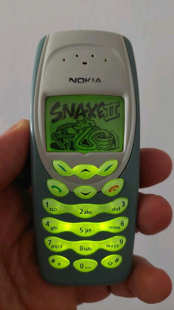 NOKİA 3410 YEŞİL EKRANLI TELEFON - 7