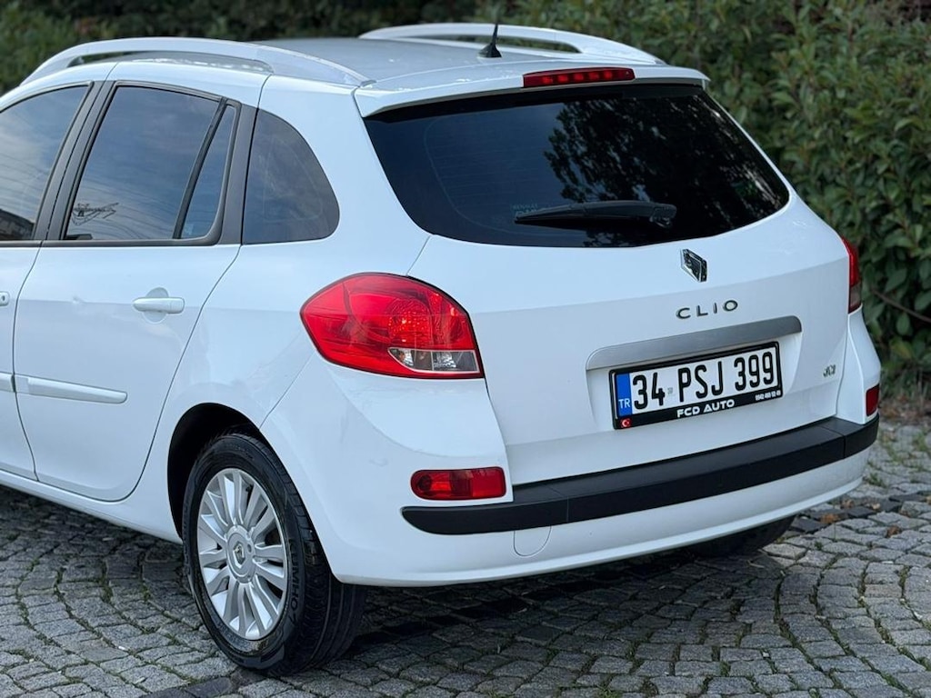 BAKIMLI SAHİBİNDEN 2012 MODEL CLIO GRANTOUR AİLE ARABASI - 5