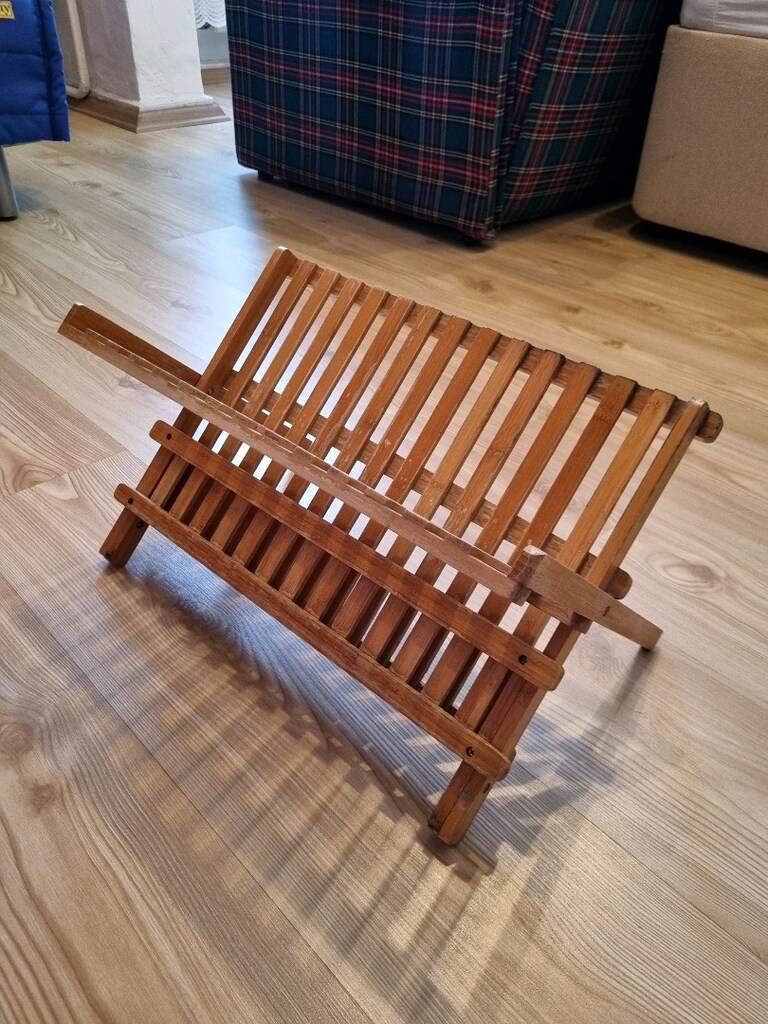 ikea ahşap bulaşıklık - 2
