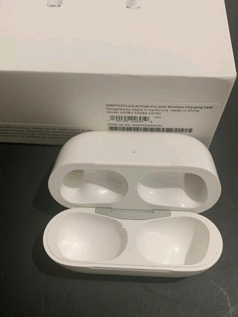 ORİJİNAL Airpods Pro ŞARJ KUTUSU A2083-2084-2190 KUTU - 4