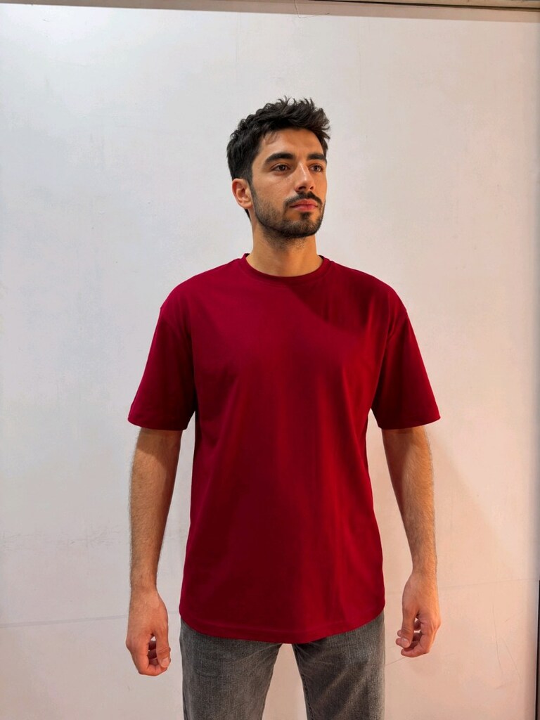 Baskılı Baskısız T-Shirt - 4