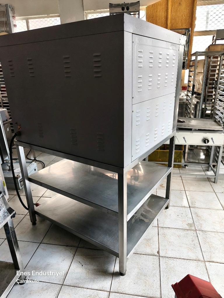 taş taban iki katlı pizza fırını - 3