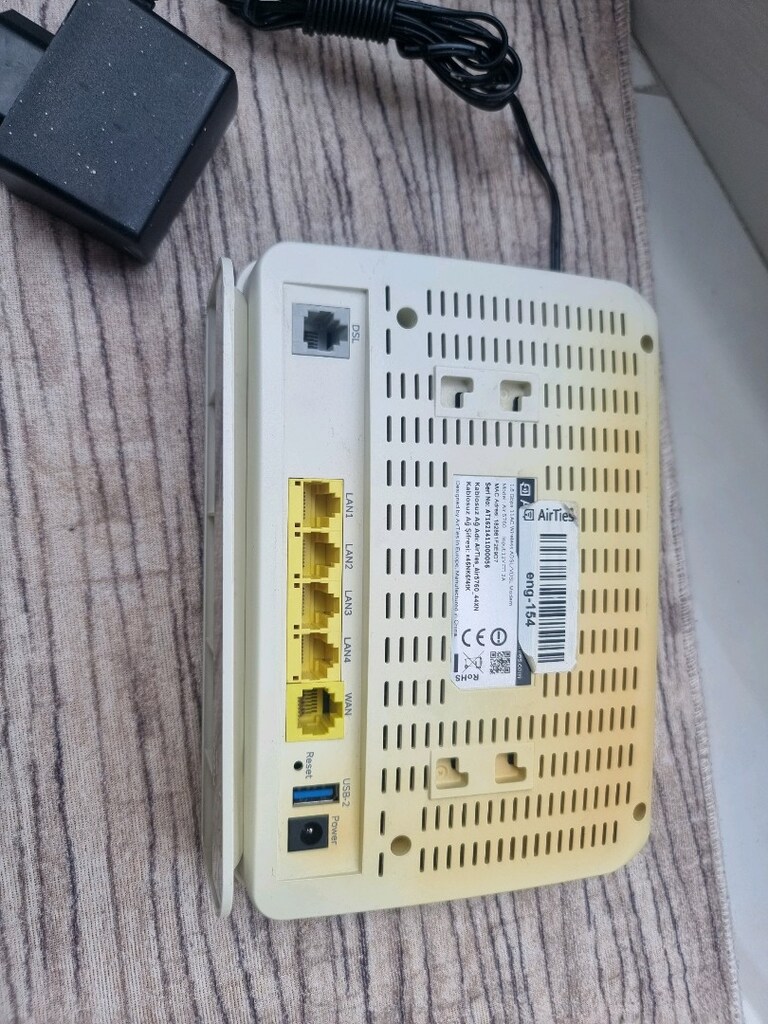 Airties 5760 5 GHZ ve 2.4 GHZ 2 bant modem - 2