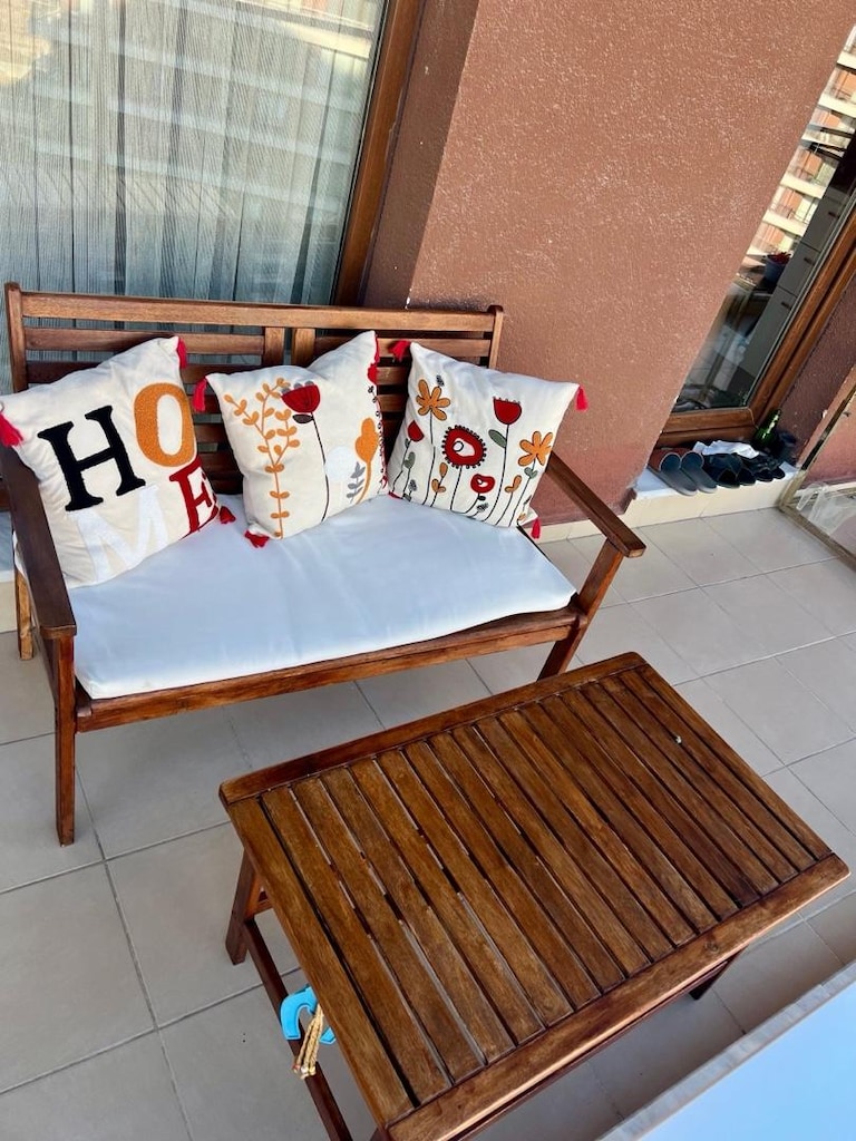 BAHÇE BALKON OTURMA GRUBU TAKIMI AHŞAP - 4