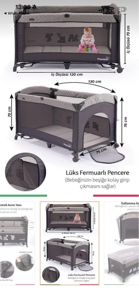 PREGO PREMIUM ANNE YANI OYUN PARKI (YATAK HEDİYELİ) - 8