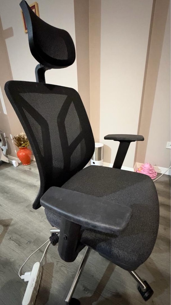 Seduna Ergonomik Başlıklı Fileli Çalışma Koltuğu – Metal Ayaklı - 2