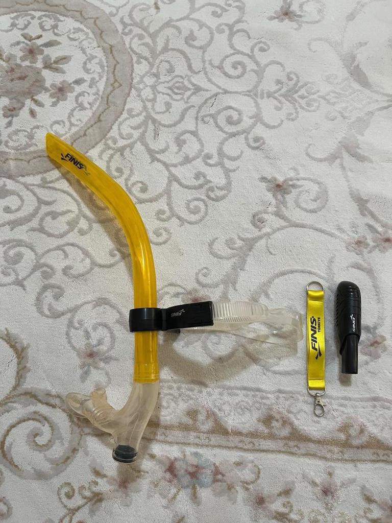 Finis Yetişkin Original Swimmer's Şnorkel& Şnorkel Dry Top - 3