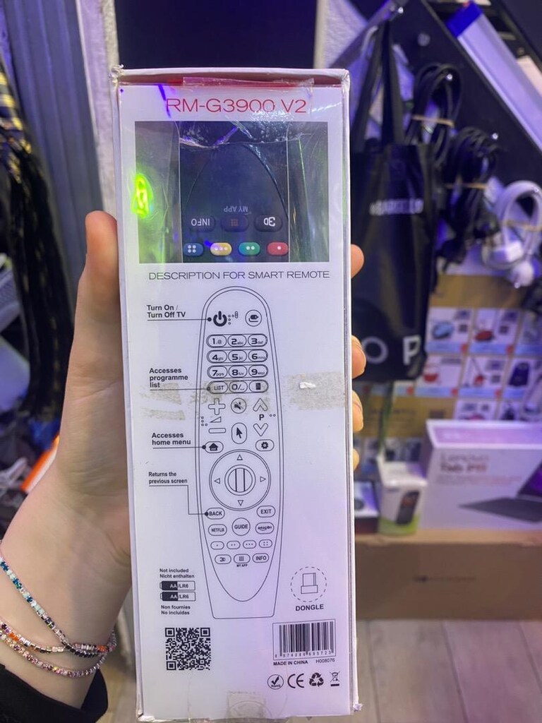 LG yan sanayi kumanda smart tv magic remote RM-G3900 V2 - 2