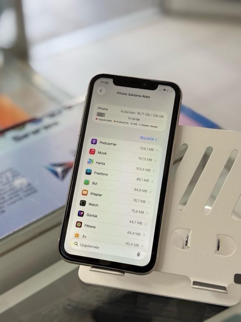128 GB İPHONE 11 TERTEMİZ SIFIR AYARINDA - 10
