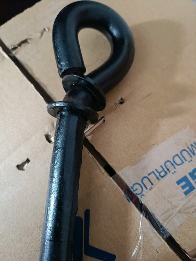 Çeki demiri 25 cm. Kalın çelik - 2