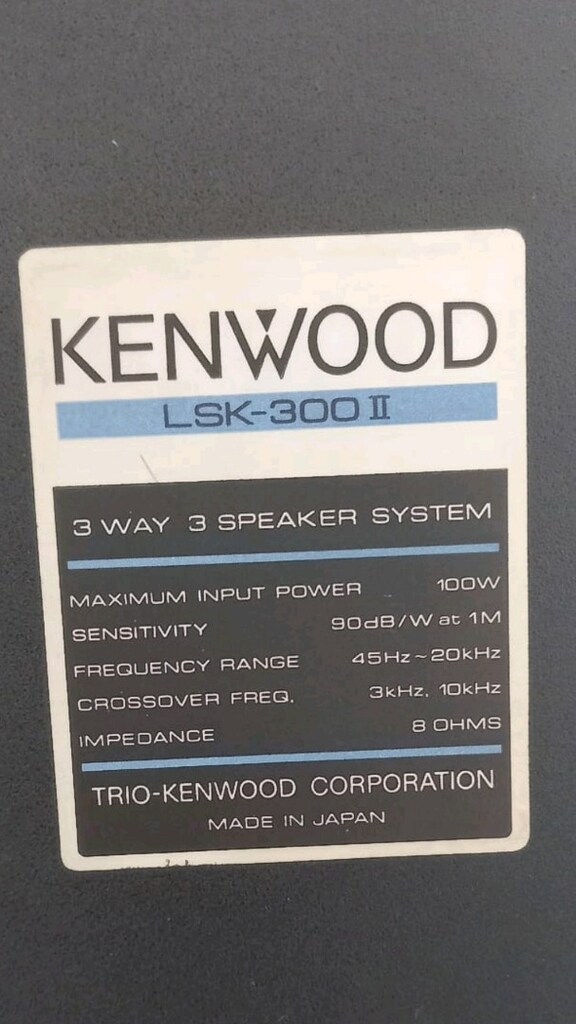 KENWOOD LSK-300 II HOPARLÖR - 7