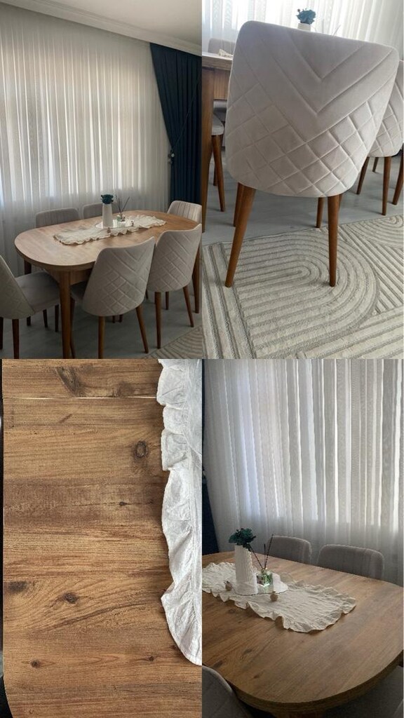 12 kişilik yemek masası takımı - 2