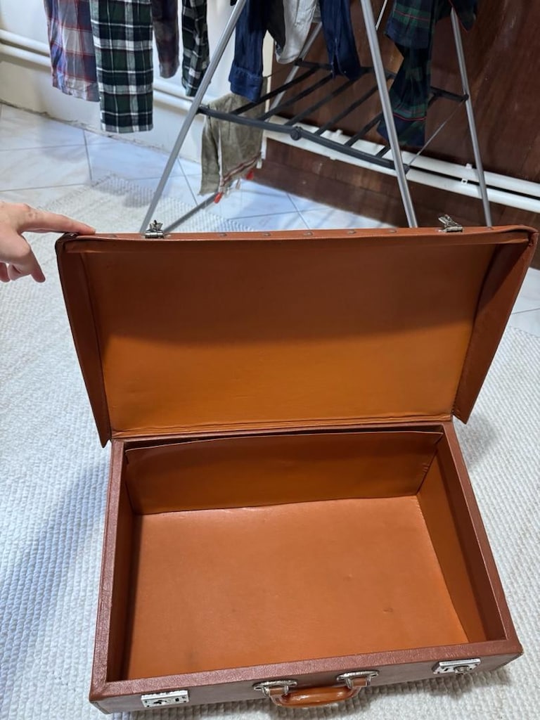 antika bavul antika valiz çok temiz ve iyi durumda - 8