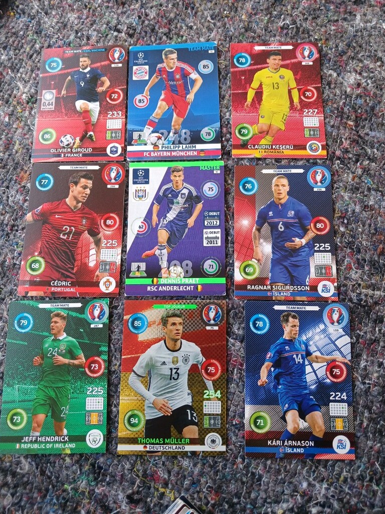 futbolcu kartları - 4