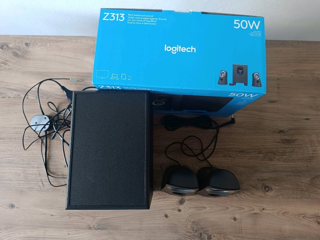 Logitech 980-000413 Z313 25W Siyah 2+1 Subwoofer Hoparlör Sistemi - 4