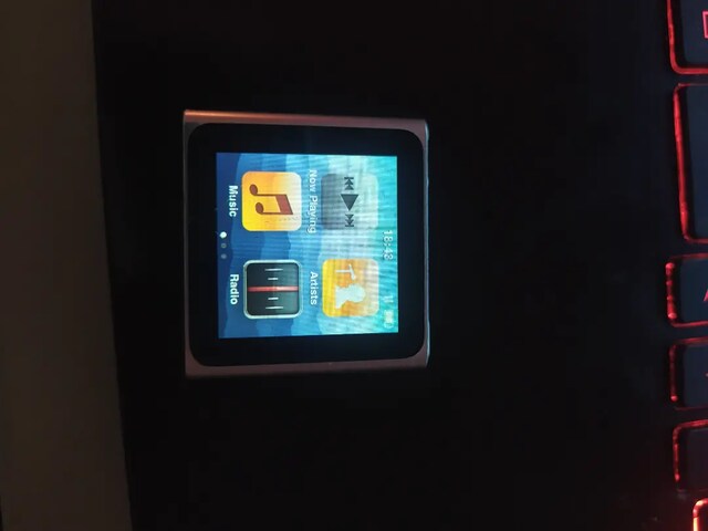 Apple ipod nano Mp3 çalar ve akıllı saat
