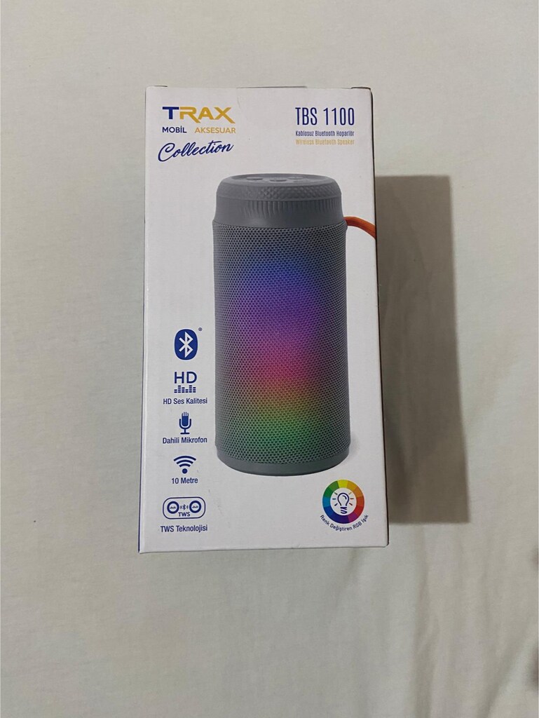 TRAX RGB Işıklı Bluetooth Hoparlör TBS-1100 - 3