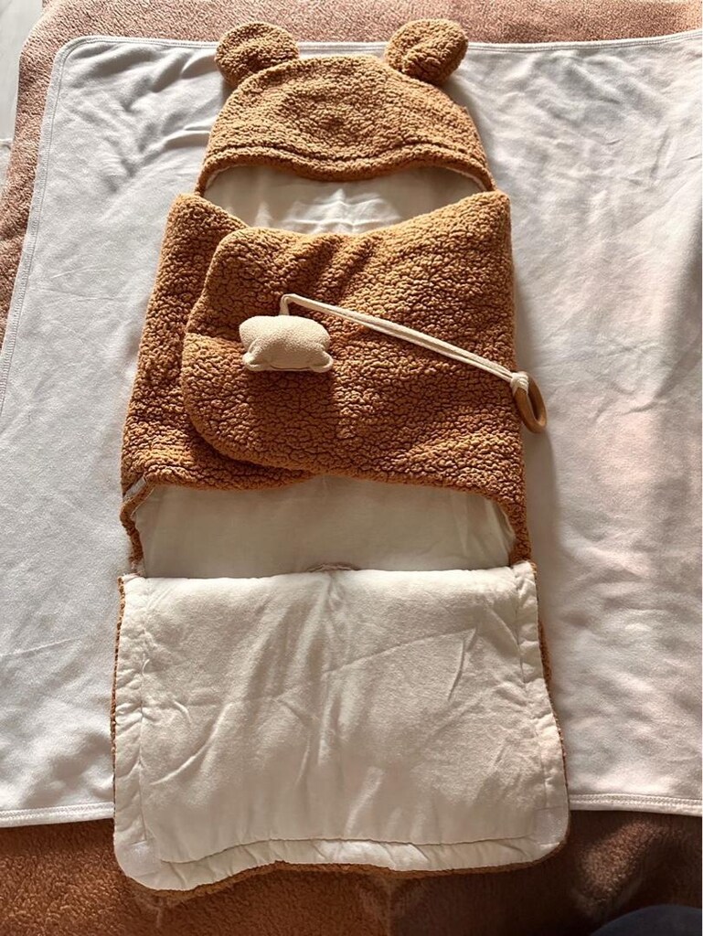 tomuycuk kışlık bebek kundağı