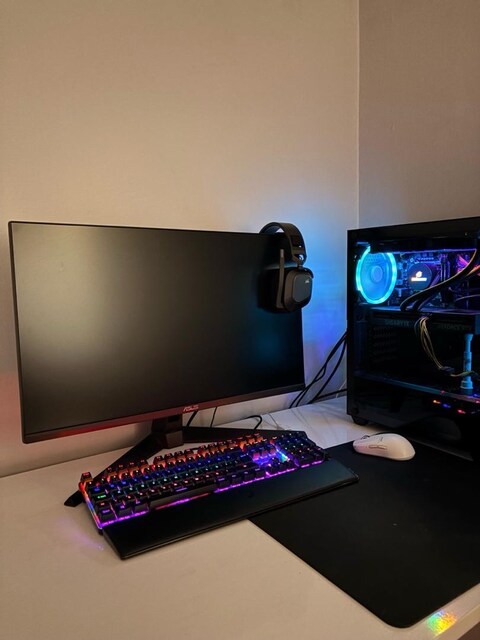 4060ti Gigabayte EAGLE + ASUS TUF 27inç monitör